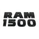 RAM 1500 Heavyduty Emblem -Set mattschwarz