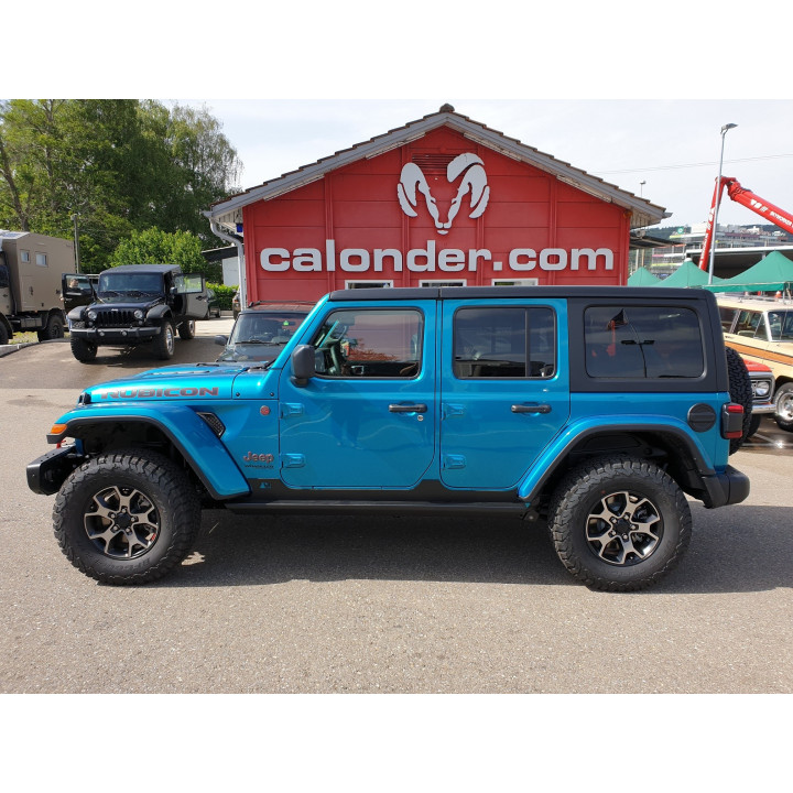 Rocksliders schwarz Ruggedridge Wrangler 4-Door