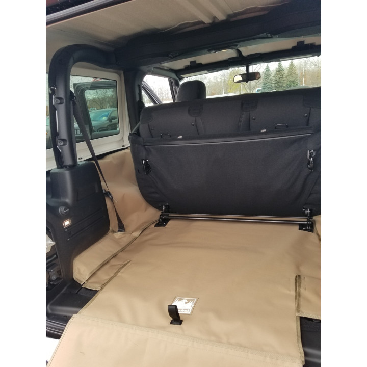 Cargo Side Pieces für Canvas Back Cargo-Liner Wrangler 2-Door