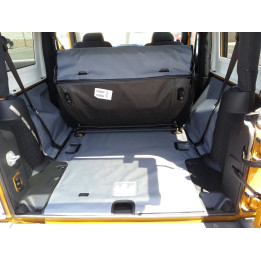 Cargo-Liner by Canvasback, personalisierbar, Wrangler JK 2-Door