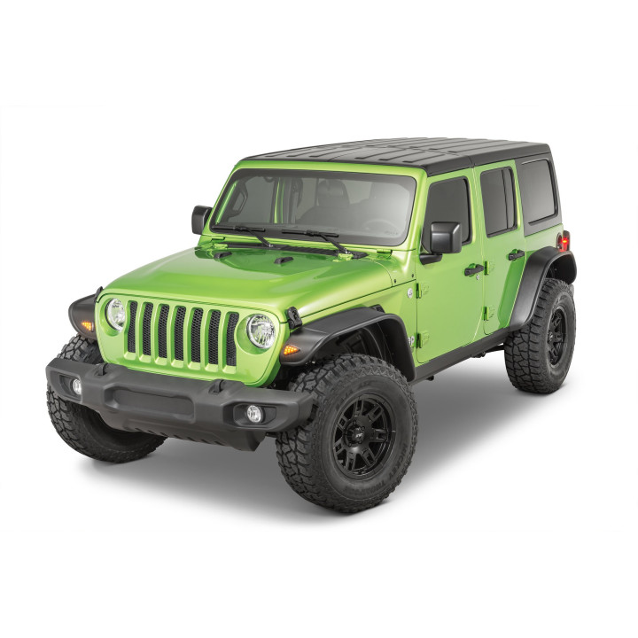 Flat Style Fenderflares Bushwacker Wrangler JL