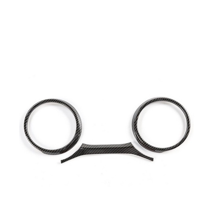 Tacho Zierblenden Set Carbon Wrangler JL  / Gladiator