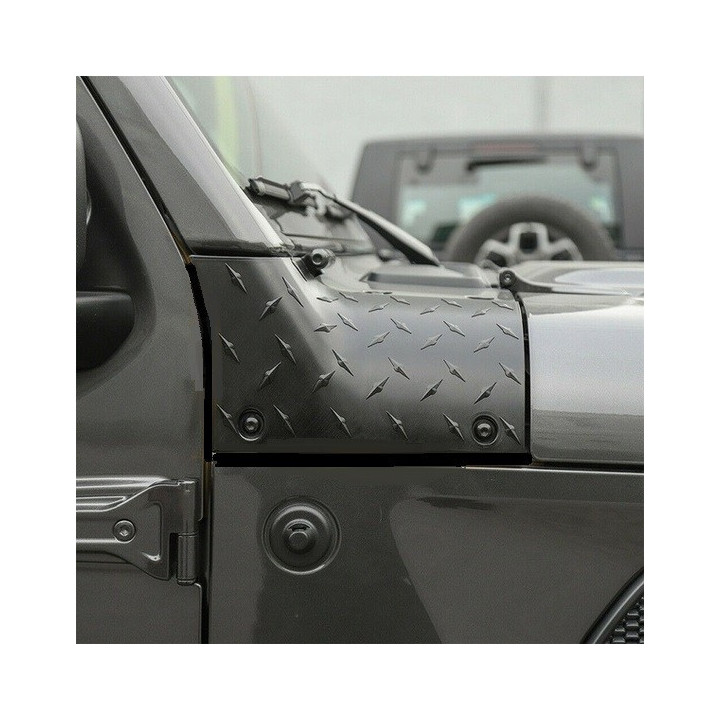 Hood-Protector Kit schwarz Wrangler JL / Gladiator
