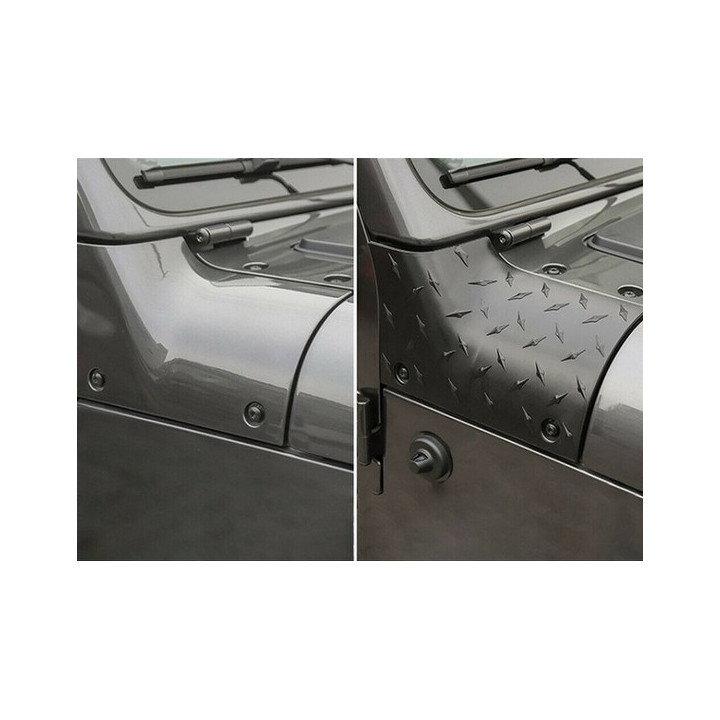 Hood-Protector Kit schwarz Wrangler JL / Gladiator