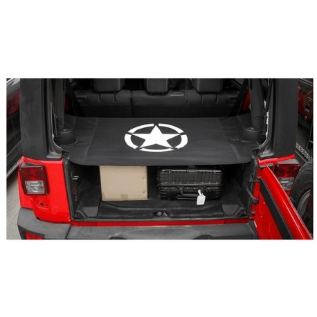 Sichtschutz für Kofferraum mit Army-Star