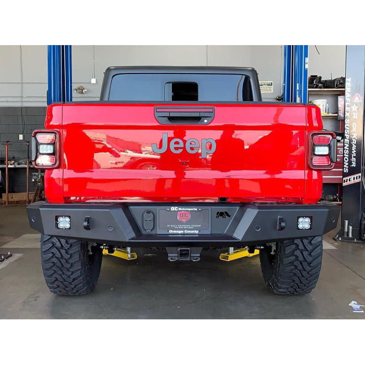 Heavy Duty Stossstange hinten ATP mit Rhino-Beschichtung
