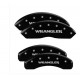 Bremssattel Covers rot mit Wrangler Schriftzug MGP
