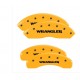 Bremssattel Covers rot mit Wrangler Schriftzug MGP
