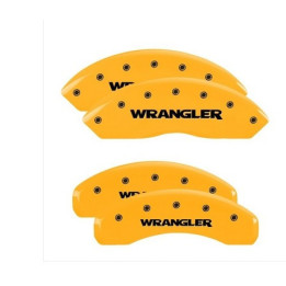 Bremssattel Covers rot mit Wrangler Schriftzug MGP