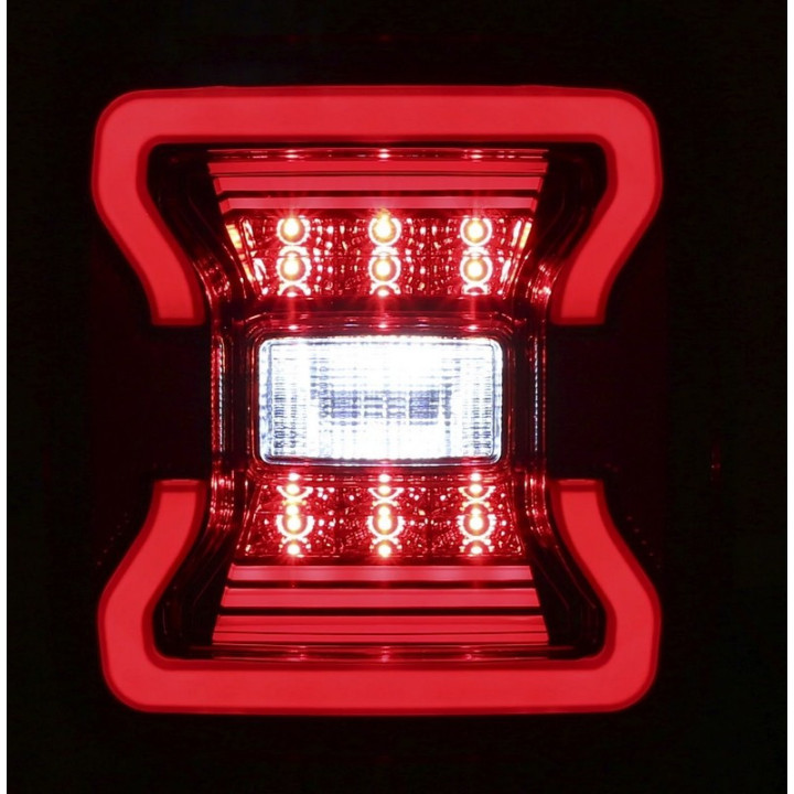 LED Heckleuchten "Red / Clear" Anzo