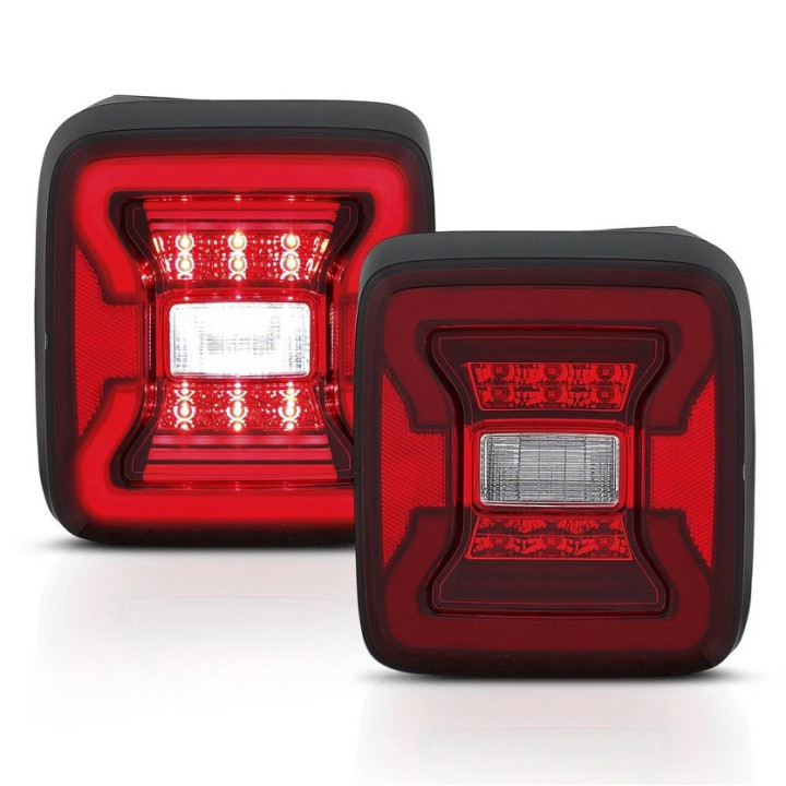 LED Heckleuchten "Red / Clear" Anzo