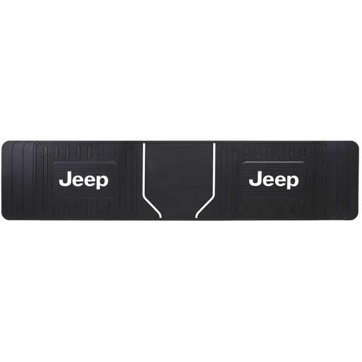 Gummimatte "Jeep" hinten universal schwarz Plasticolor
