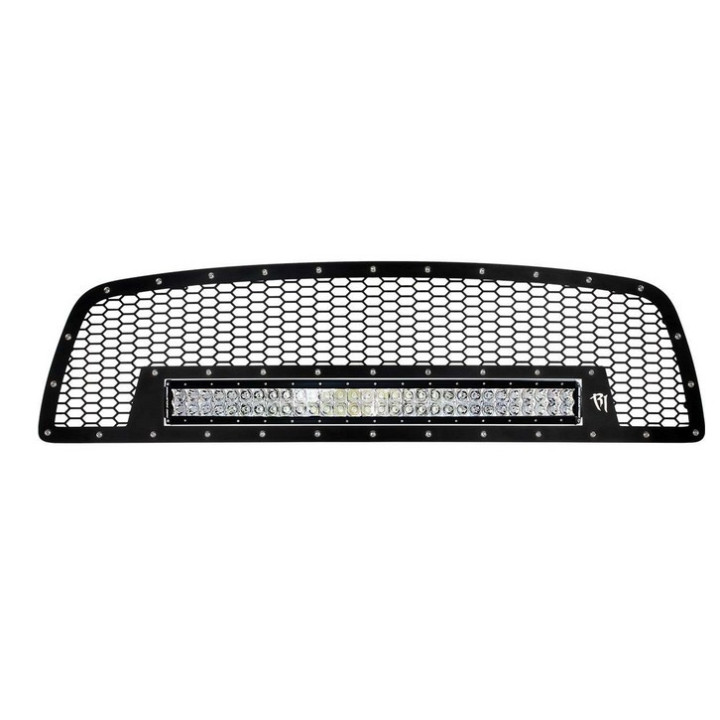 Kühlergrill mit integriertem 30" LED-Lichtbalken Rigid