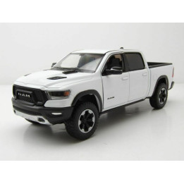 Modellauto RAM 1500 Laramie Rebell 1:24 weiss