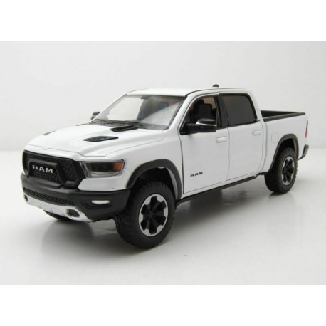 Modellauto RAM 1500 Laramie Rebell 1:24 weiss