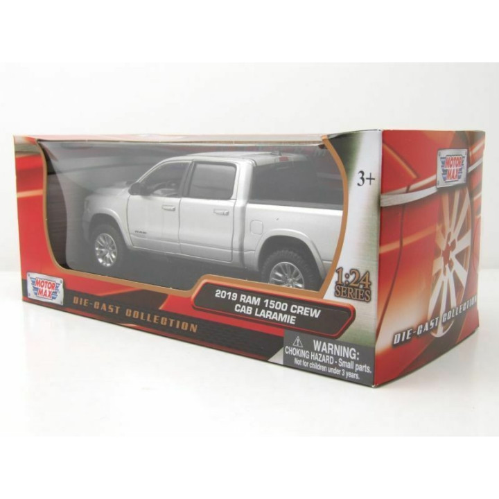 Modellauto RAM 1500 Laramie 1:24 silber