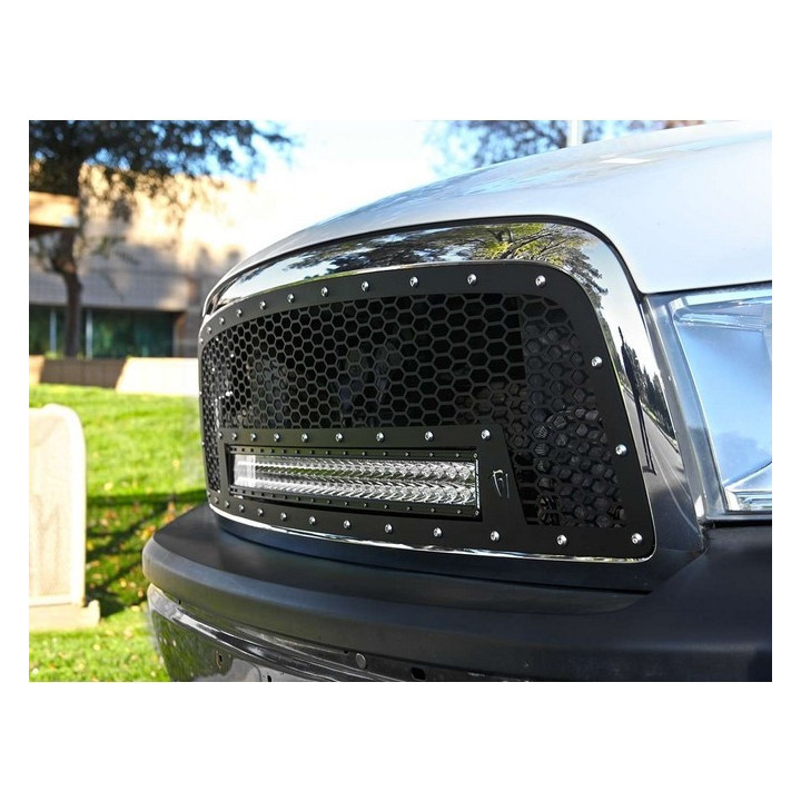 Kühlergrill mit integriertem 30" LED-Lichtbalken Rigid