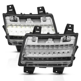 LED Tagfahrleuchten mit Dynamic Blinker "clear" Anzo