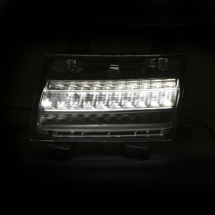 LED Tagfahrleuchten mit Dynamic Blinker "clear" Anzo