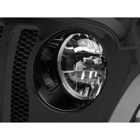 Scheinwerfer-Umrandungen glanz schwarz