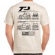 Wrangler TJ Blueprint T-Shirt