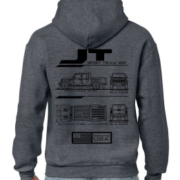 Gladiator Blueprint Hoodie