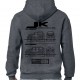 Wrangler JK / JKU Blueprint Hoodie