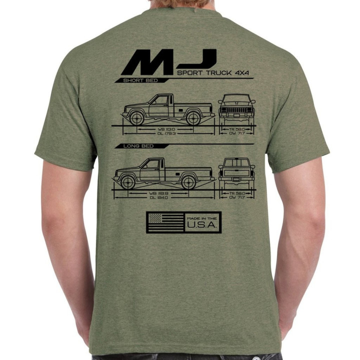 Comanche Blueprint T-Shirt