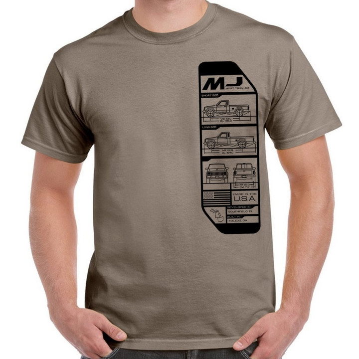 Comanche Blueprint T-Shirt