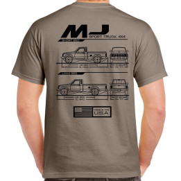 Comanche Blueprint T-Shirt
