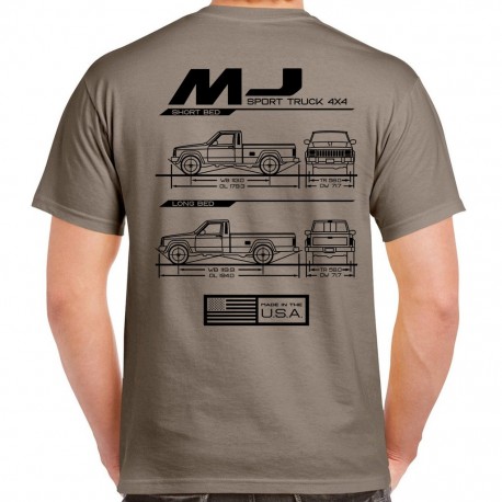 Comanche Blueprint T-Shirt