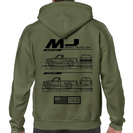 Comanche Blueprint Hoodie