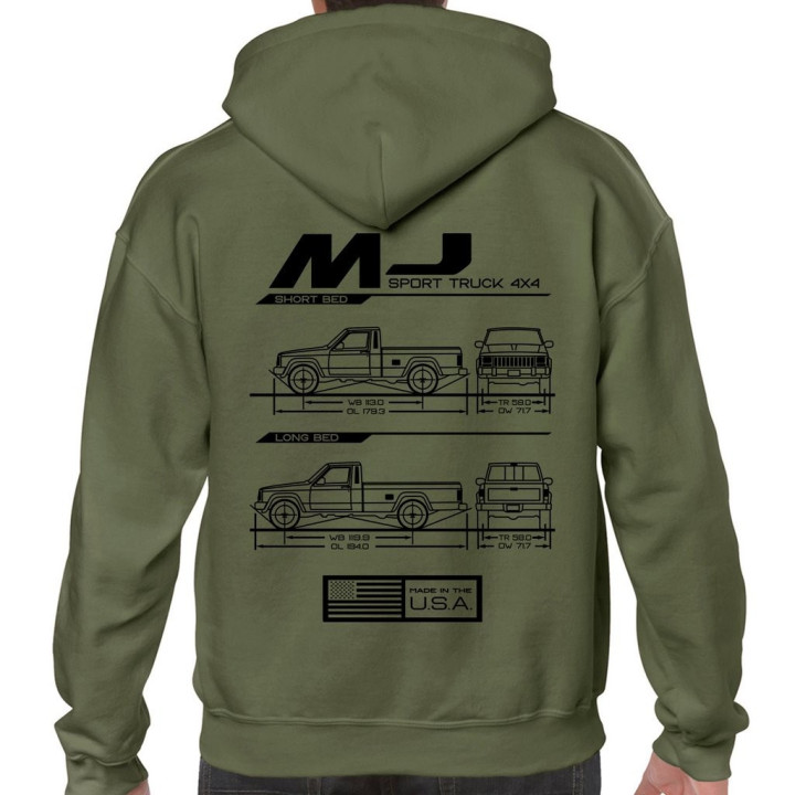 Comanche Blueprint Hoodie