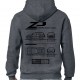 Grand Cherokee ZJ Blueprint Hoodie