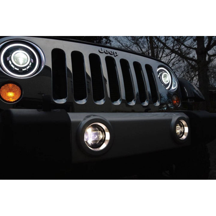 LED Nebelscheinwerfer Morimoto Wrangler JK
