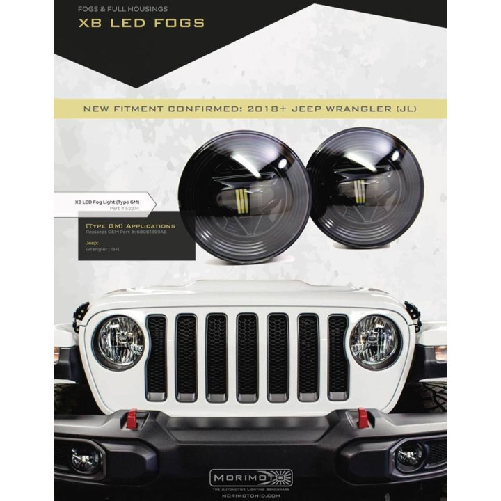 LED Nebelscheinwerfer Morimoto Wrangler JL