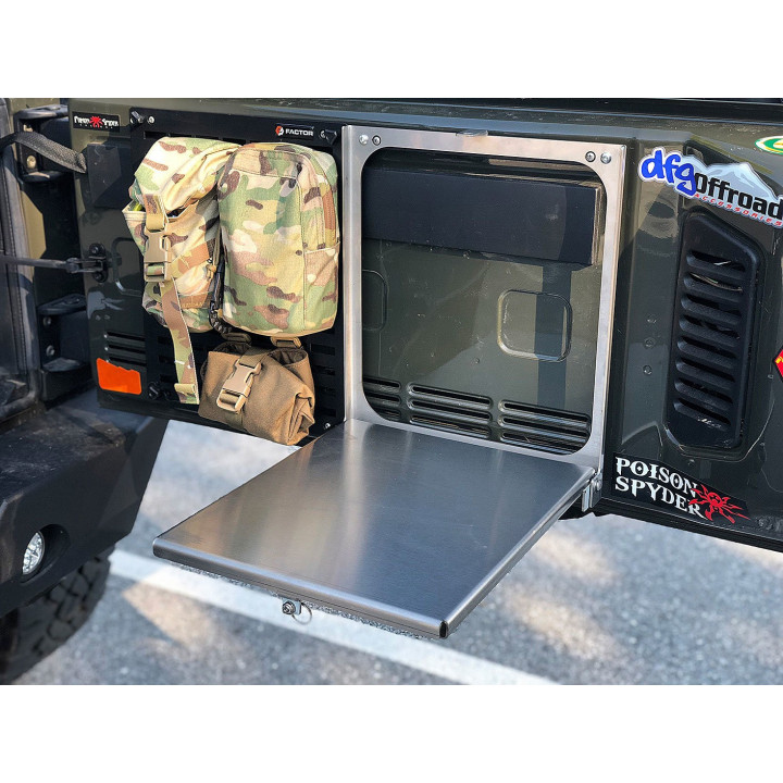 50/50 Tailgate Table & Molle® System GP Factor