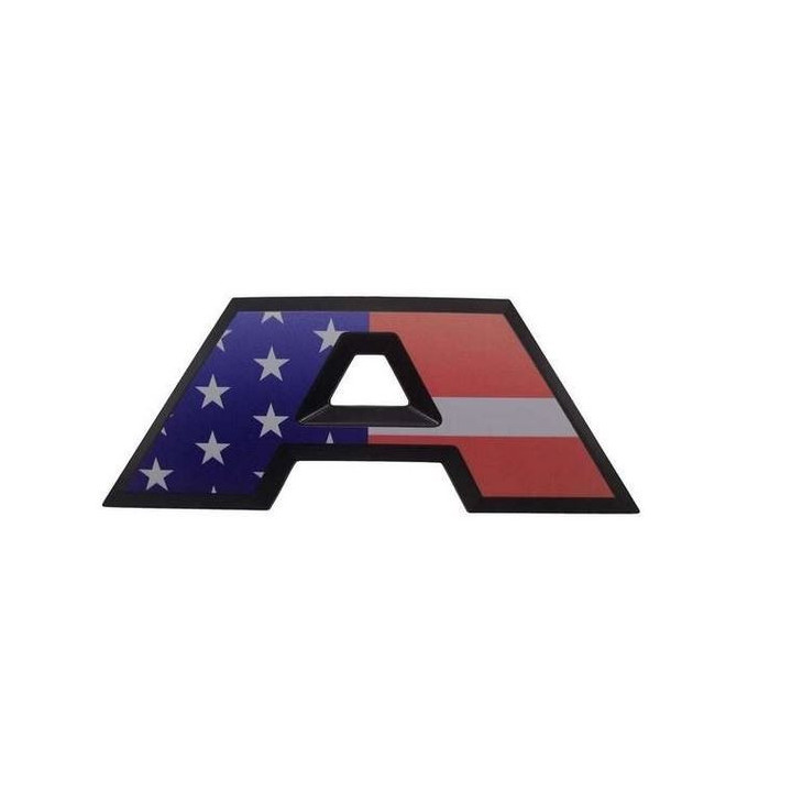 RAM Emblem gross "US-Flag"