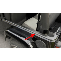Tub Rail Armor Kit Ruggedridge