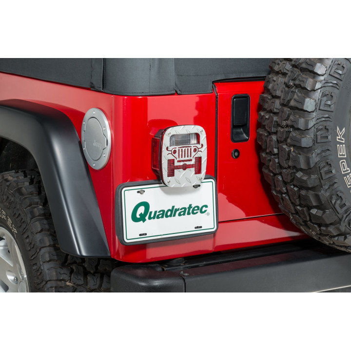 Heckleuchten-Cover "Jeep" Jeep Tweaks