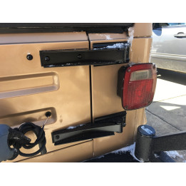 Tailgate Hinge-Set schwarz Crown Automotive