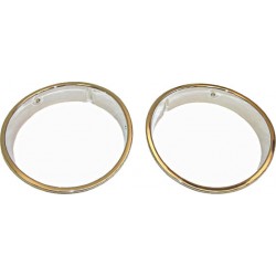 Scheinwerfer-Ringe chrom Omix-Ada
