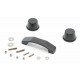 Hood-Accessory Kit schwarz oder chrom Rampage