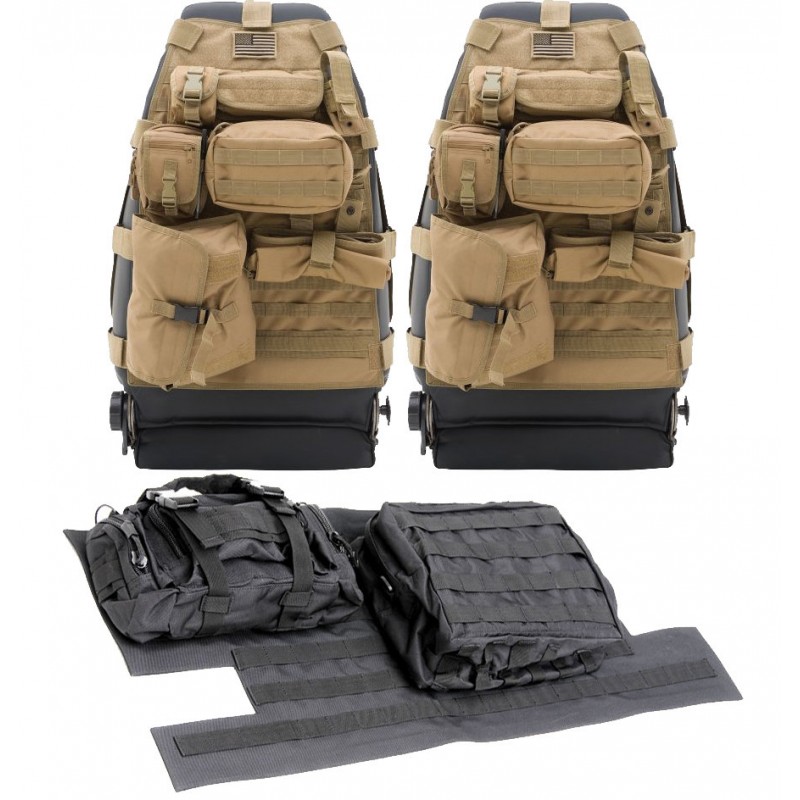 Sitzbezug- und Tailgate-Cover Combo-Package mit Molle® System Smittybilt -  Calonder Online