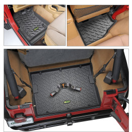 Gummiwannen-Set für komplettes Fahrzeug Quadratec