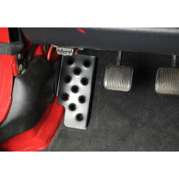 Dead-Pedal Fussraste schwarz Mountain Off-Road