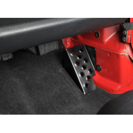 Dead-Pedal Fussraste schwarz für Beifahrerseite Mountain Off-Road