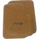 Teppichsatz vorne mit Jeep-Logo AutoCustomCarpets