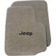 Teppichsatz vorne mit Jeep-Logo AutoCustomCarpets