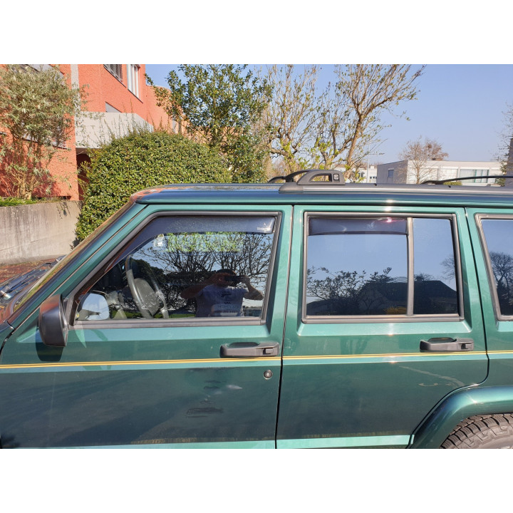 Windabweiser-Set v+h rauchglas Weathertech
